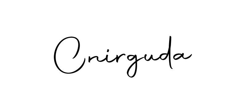 Design your own signature with our free online signature maker. With this signature software, you can create a handwritten (Autography-DOLnW) signature for name Cnirguda. Cnirguda signature style 10 images and pictures png