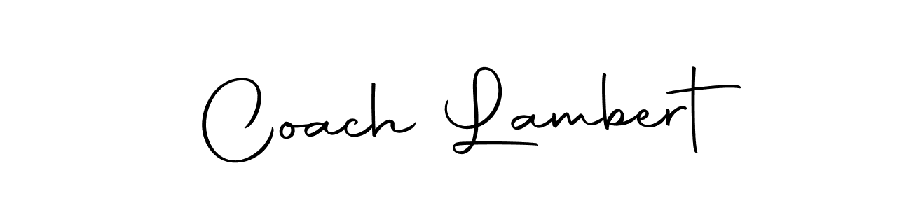 Make a short Coach Lambert signature style. Manage your documents anywhere anytime using Autography-DOLnW. Create and add eSignatures, submit forms, share and send files easily. Coach Lambert signature style 10 images and pictures png