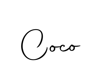 Coco stylish signature style. Best Handwritten Sign (Autography-DOLnW) for my name. Handwritten Signature Collection Ideas for my name Coco. Coco signature style 10 images and pictures png