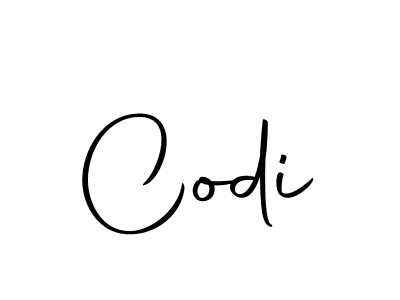 Use a signature maker to create a handwritten signature online. With this signature software, you can design (Autography-DOLnW) your own signature for name Codi. Codi signature style 10 images and pictures png