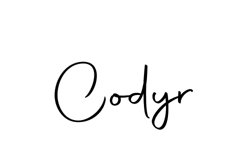 The best way (Autography-DOLnW) to make a short signature is to pick only two or three words in your name. The name Codyr include a total of six letters. For converting this name. Codyr signature style 10 images and pictures png