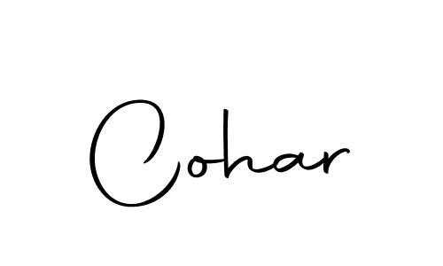 Make a beautiful signature design for name Cohar. Use this online signature maker to create a handwritten signature for free. Cohar signature style 10 images and pictures png