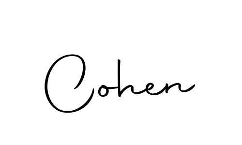 Make a beautiful signature design for name Cohen. With this signature (Autography-DOLnW) style, you can create a handwritten signature for free. Cohen signature style 10 images and pictures png