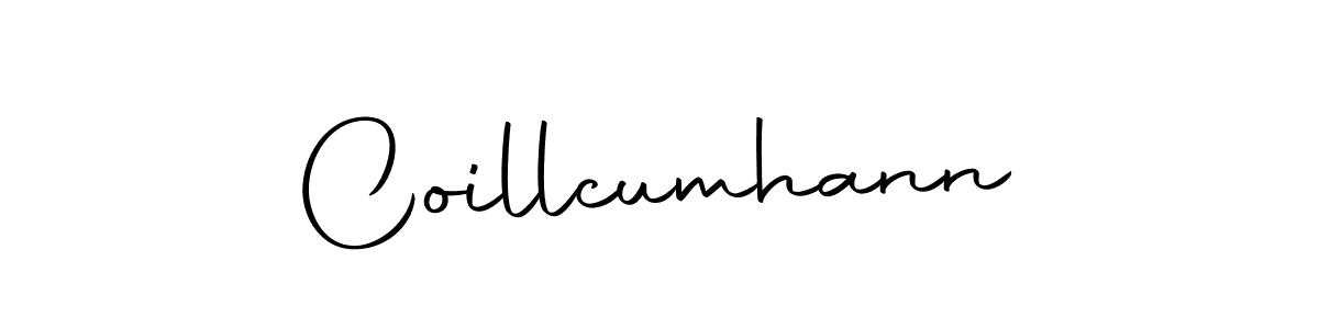How to make Coillcumhann name signature. Use Autography-DOLnW style for creating short signs online. This is the latest handwritten sign. Coillcumhann signature style 10 images and pictures png