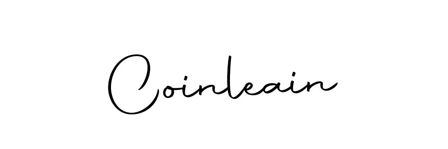 Use a signature maker to create a handwritten signature online. With this signature software, you can design (Autography-DOLnW) your own signature for name Coinleain. Coinleain signature style 10 images and pictures png