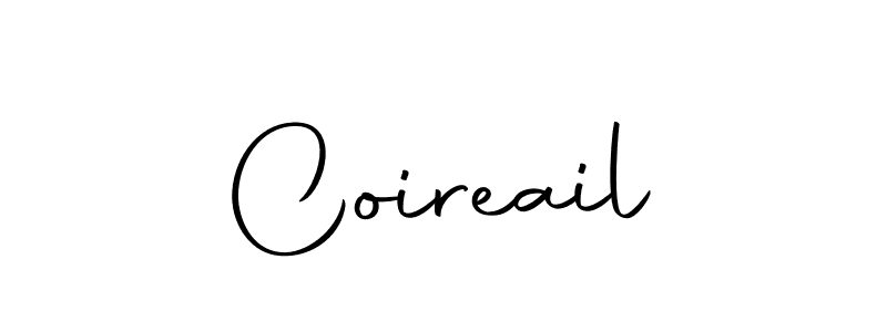 Make a beautiful signature design for name Coireail. With this signature (Autography-DOLnW) style, you can create a handwritten signature for free. Coireail signature style 10 images and pictures png