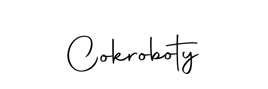 Make a beautiful signature design for name Cokroboty. With this signature (Autography-DOLnW) style, you can create a handwritten signature for free. Cokroboty signature style 10 images and pictures png