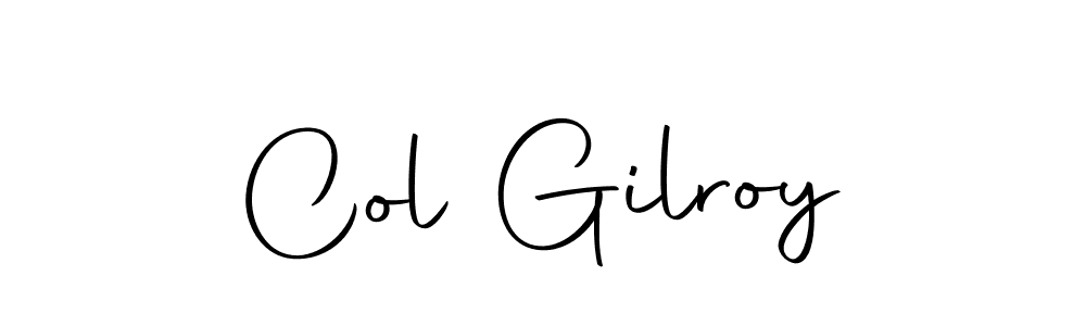 This is the best signature style for the Col Gilroy name. Also you like these signature font (Autography-DOLnW). Mix name signature. Col Gilroy signature style 10 images and pictures png