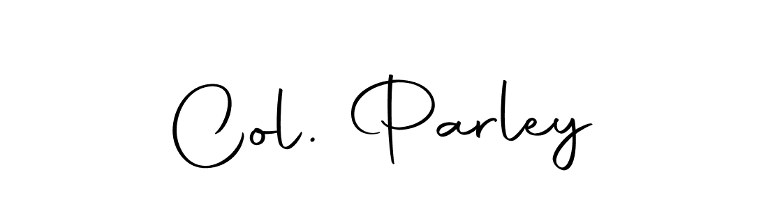 You can use this online signature creator to create a handwritten signature for the name Col. Parley. This is the best online autograph maker. Col. Parley signature style 10 images and pictures png