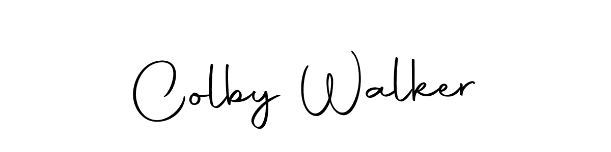 Make a beautiful signature design for name Colby Walker. With this signature (Autography-DOLnW) style, you can create a handwritten signature for free. Colby Walker signature style 10 images and pictures png