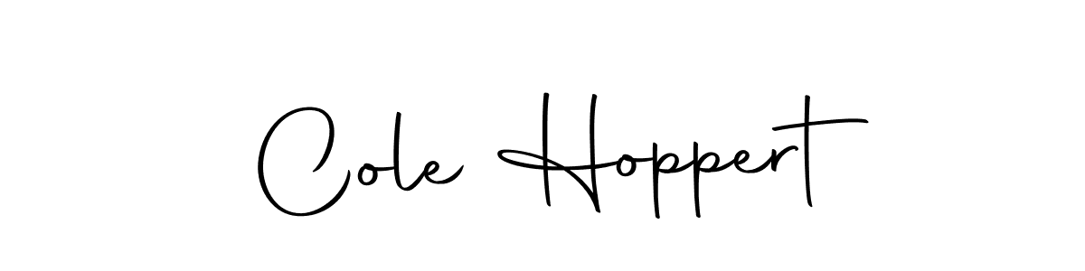 Create a beautiful signature design for name Cole Hoppert. With this signature (Autography-DOLnW) fonts, you can make a handwritten signature for free. Cole Hoppert signature style 10 images and pictures png