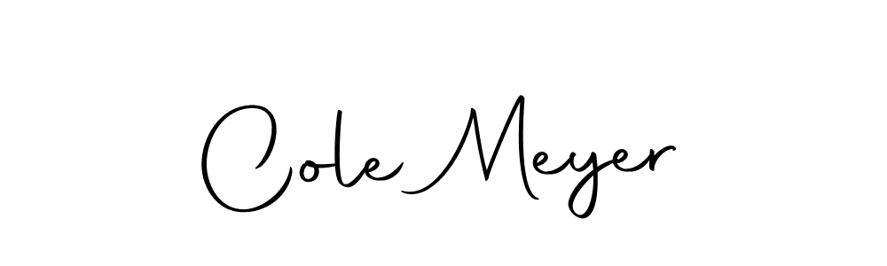 Cole Meyer stylish signature style. Best Handwritten Sign (Autography-DOLnW) for my name. Handwritten Signature Collection Ideas for my name Cole Meyer. Cole Meyer signature style 10 images and pictures png