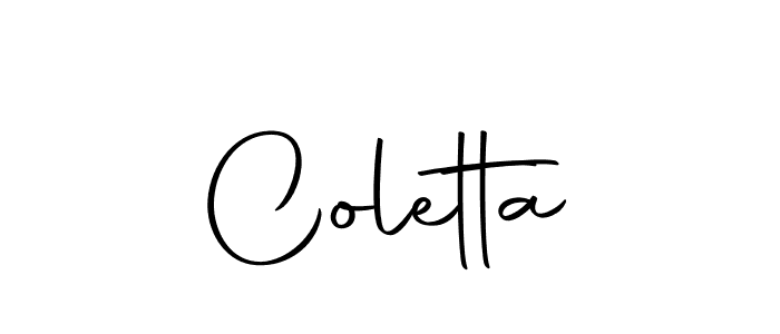 Similarly Autography-DOLnW is the best handwritten signature design. Signature creator online .You can use it as an online autograph creator for name Coletta. Coletta signature style 10 images and pictures png