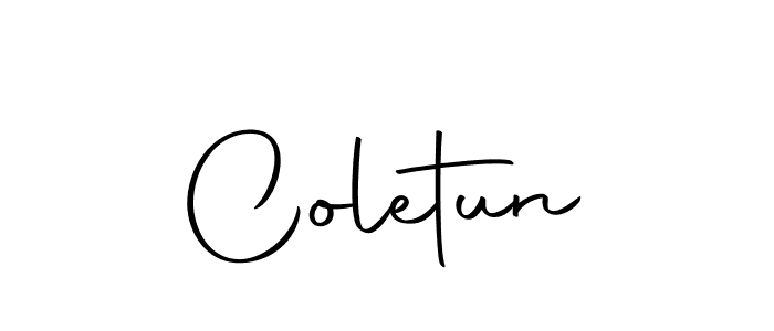 It looks lik you need a new signature style for name Coletun. Design unique handwritten (Autography-DOLnW) signature with our free signature maker in just a few clicks. Coletun signature style 10 images and pictures png