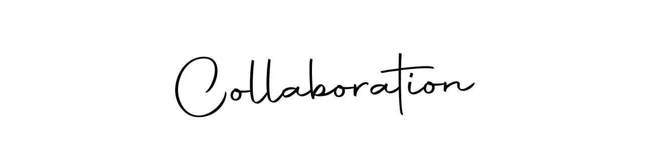 How to make Collaboration signature? Autography-DOLnW is a professional autograph style. Create handwritten signature for Collaboration name. Collaboration signature style 10 images and pictures png