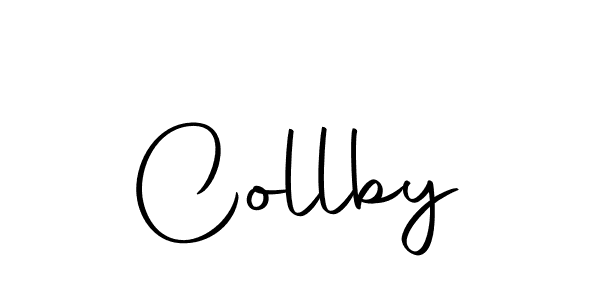 The best way (Autography-DOLnW) to make a short signature is to pick only two or three words in your name. The name Collby include a total of six letters. For converting this name. Collby signature style 10 images and pictures png