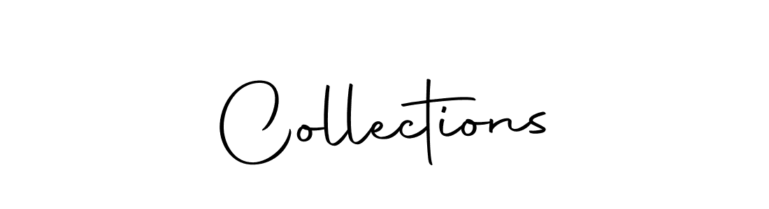 Make a beautiful signature design for name Collections. With this signature (Autography-DOLnW) style, you can create a handwritten signature for free. Collections signature style 10 images and pictures png