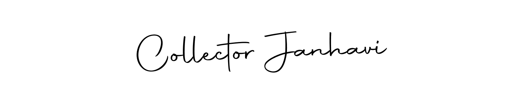 Make a beautiful signature design for name Collector Janhavi. With this signature (Autography-DOLnW) style, you can create a handwritten signature for free. Collector Janhavi signature style 10 images and pictures png