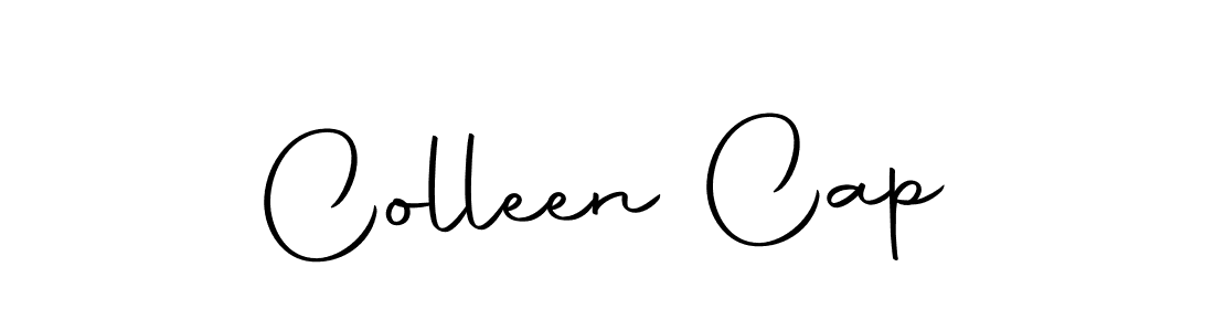 Create a beautiful signature design for name Colleen Cap. With this signature (Autography-DOLnW) fonts, you can make a handwritten signature for free. Colleen Cap signature style 10 images and pictures png