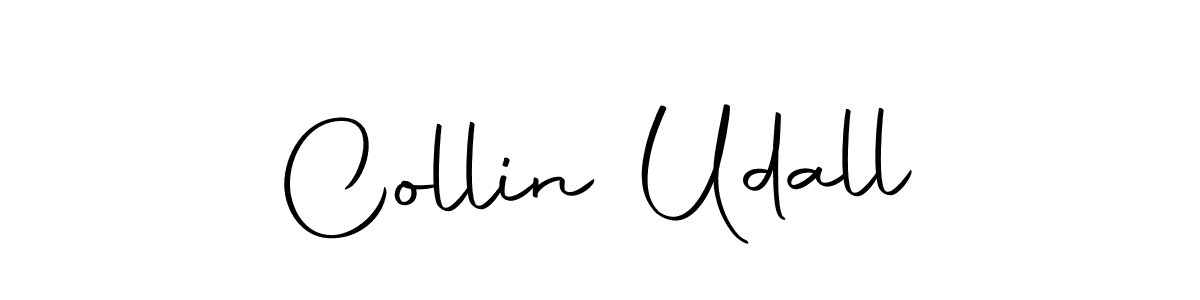 Design your own signature with our free online signature maker. With this signature software, you can create a handwritten (Autography-DOLnW) signature for name Collin Udall. Collin Udall signature style 10 images and pictures png