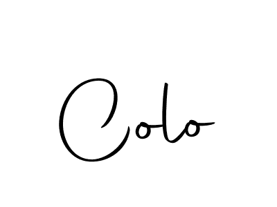 Colo stylish signature style. Best Handwritten Sign (Autography-DOLnW) for my name. Handwritten Signature Collection Ideas for my name Colo. Colo signature style 10 images and pictures png