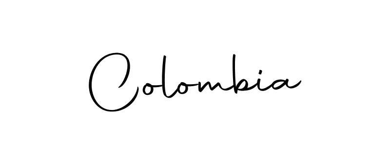 The best way (Autography-DOLnW) to make a short signature is to pick only two or three words in your name. The name Colombia include a total of six letters. For converting this name. Colombia signature style 10 images and pictures png