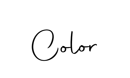 Similarly Autography-DOLnW is the best handwritten signature design. Signature creator online .You can use it as an online autograph creator for name Color. Color signature style 10 images and pictures png