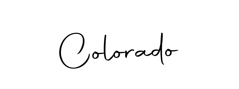 Design your own signature with our free online signature maker. With this signature software, you can create a handwritten (Autography-DOLnW) signature for name Colorado. Colorado signature style 10 images and pictures png