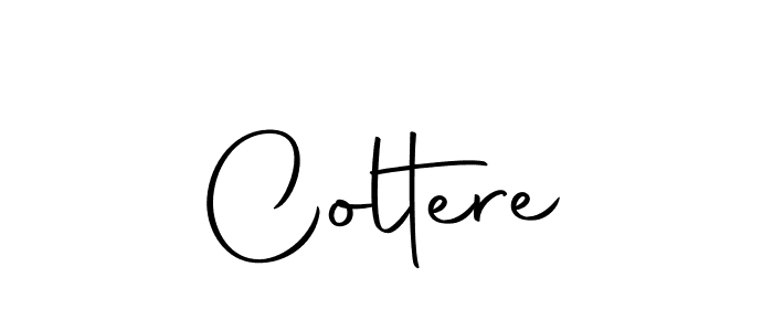 How to make Coltere signature? Autography-DOLnW is a professional autograph style. Create handwritten signature for Coltere name. Coltere signature style 10 images and pictures png