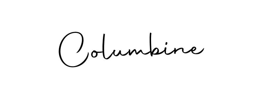 This is the best signature style for the Columbine name. Also you like these signature font (Autography-DOLnW). Mix name signature. Columbine signature style 10 images and pictures png