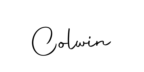 Create a beautiful signature design for name Colwin. With this signature (Autography-DOLnW) fonts, you can make a handwritten signature for free. Colwin signature style 10 images and pictures png