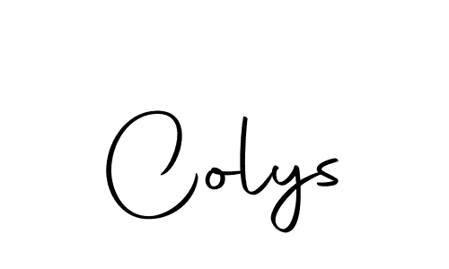 It looks lik you need a new signature style for name Colys. Design unique handwritten (Autography-DOLnW) signature with our free signature maker in just a few clicks. Colys signature style 10 images and pictures png