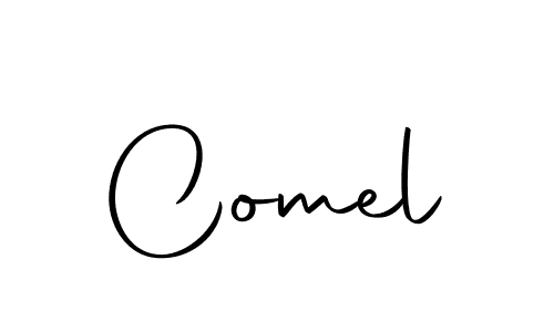 Comel stylish signature style. Best Handwritten Sign (Autography-DOLnW) for my name. Handwritten Signature Collection Ideas for my name Comel. Comel signature style 10 images and pictures png