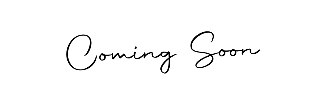 Similarly Autography-DOLnW is the best handwritten signature design. Signature creator online .You can use it as an online autograph creator for name Coming Soon. Coming Soon signature style 10 images and pictures png