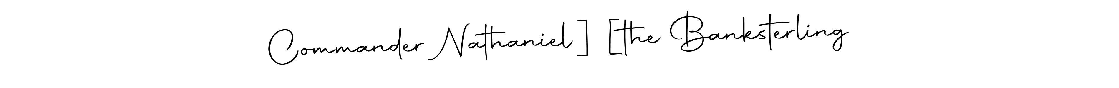 Here are the top 10 professional signature styles for the name Commander Nathaniel] [the Banksterling. These are the best autograph styles you can use for your name. Commander Nathaniel] [the Banksterling signature style 10 images and pictures png