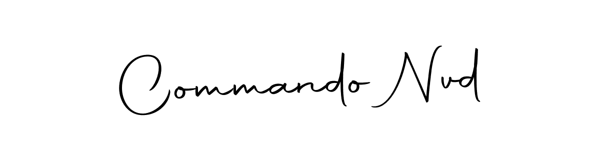 Make a beautiful signature design for name Commando Nvd. Use this online signature maker to create a handwritten signature for free. Commando Nvd signature style 10 images and pictures png