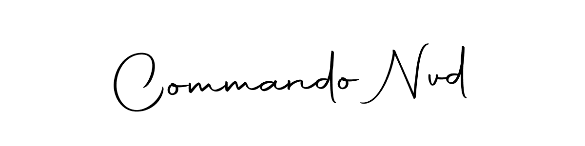 Make a beautiful signature design for name Commando Nvd. Use this online signature maker to create a handwritten signature for free. Commando Nvd signature style 10 images and pictures png