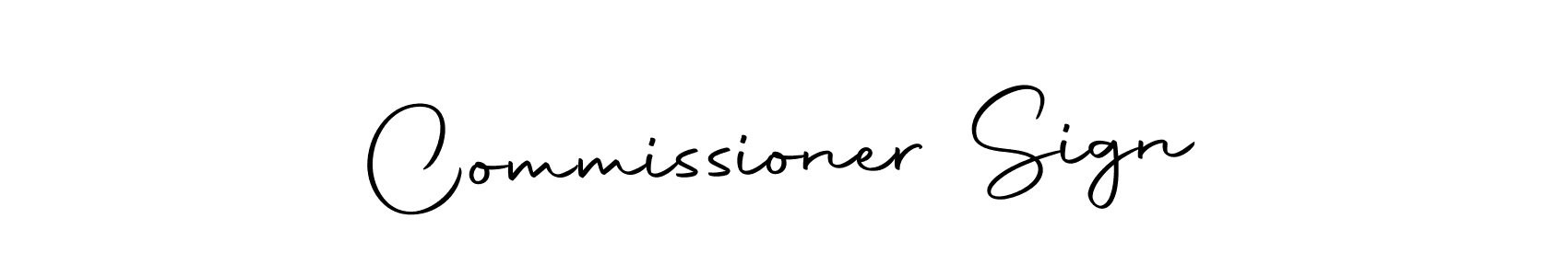 Autography-DOLnW is a professional signature style that is perfect for those who want to add a touch of class to their signature. It is also a great choice for those who want to make their signature more unique. Get Commissioner Sign name to fancy signature for free. Commissioner Sign signature style 10 images and pictures png