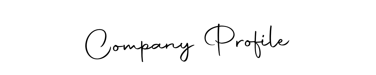 Create a beautiful signature design for name Company Profile. With this signature (Autography-DOLnW) fonts, you can make a handwritten signature for free. Company Profile signature style 10 images and pictures png