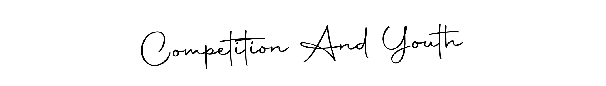 You can use this online signature creator to create a handwritten signature for the name Competition And Youth. This is the best online autograph maker. Competition And Youth signature style 10 images and pictures png