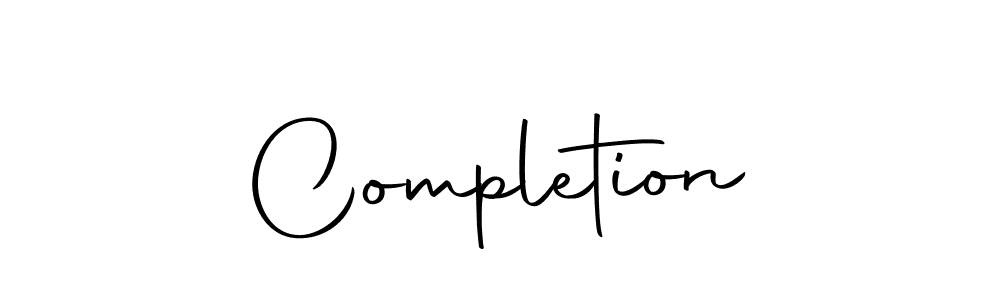 It looks lik you need a new signature style for name Completion. Design unique handwritten (Autography-DOLnW) signature with our free signature maker in just a few clicks. Completion signature style 10 images and pictures png