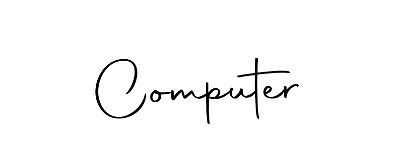 You should practise on your own different ways (Autography-DOLnW) to write your name (Computer) in signature. don't let someone else do it for you. Computer signature style 10 images and pictures png