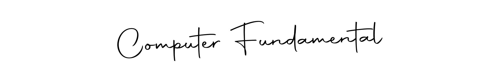 Similarly Autography-DOLnW is the best handwritten signature design. Signature creator online .You can use it as an online autograph creator for name Computer Fundamental. Computer Fundamental signature style 10 images and pictures png