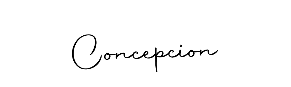 You should practise on your own different ways (Autography-DOLnW) to write your name (Concepcion) in signature. don't let someone else do it for you. Concepcion signature style 10 images and pictures png