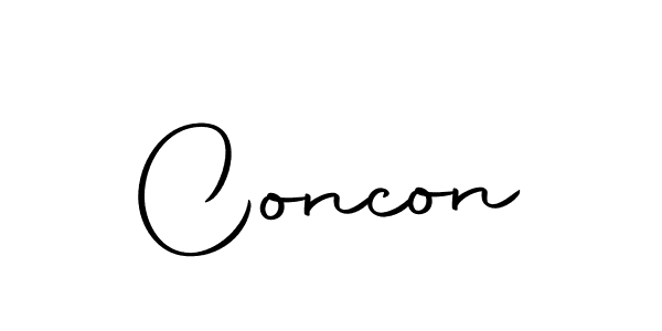 Autography-DOLnW is a professional signature style that is perfect for those who want to add a touch of class to their signature. It is also a great choice for those who want to make their signature more unique. Get Concon name to fancy signature for free. Concon signature style 10 images and pictures png