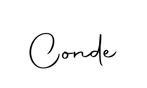 The best way (Autography-DOLnW) to make a short signature is to pick only two or three words in your name. The name Conde include a total of six letters. For converting this name. Conde signature style 10 images and pictures png