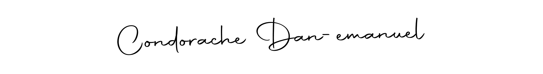 Autography-DOLnW is a professional signature style that is perfect for those who want to add a touch of class to their signature. It is also a great choice for those who want to make their signature more unique. Get Condorache Dan-emanuel name to fancy signature for free. Condorache Dan-emanuel signature style 10 images and pictures png