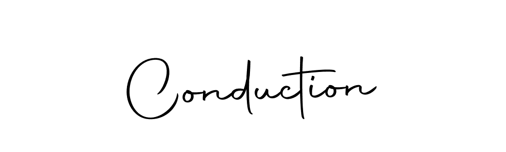 Make a beautiful signature design for name Conduction. With this signature (Autography-DOLnW) style, you can create a handwritten signature for free. Conduction signature style 10 images and pictures png