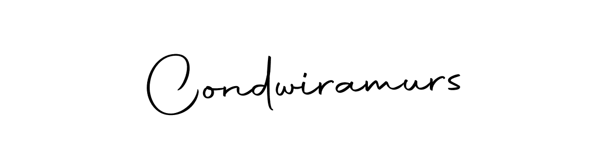 Create a beautiful signature design for name Condwiramurs. With this signature (Autography-DOLnW) fonts, you can make a handwritten signature for free. Condwiramurs signature style 10 images and pictures png