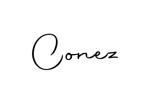 How to make Conez name signature. Use Autography-DOLnW style for creating short signs online. This is the latest handwritten sign. Conez signature style 10 images and pictures png